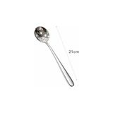 Bg Store Paslanmaz Çelik Servis Kaşığı, 21 Cm, Yemek Servis Kaşığı - 0,5 x 7 cm