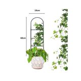 BGA Metal bitki destek çubuğu saksı sarmaşık çiçek fidan dal dekoratif saksı bitki desteği