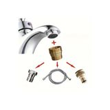 BGA pirinç musluk ucu bahçe, banyo, mutfak batarya çeşme ucu dönüştürücü M24*1 Erkek M22*1 Dişi