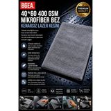 Bgea Premium Oto Temizlik& Kurulama Bezi- 40X60 cm 400 Gsm Mikrofiber Bez Kenarsız Lazer Kesim