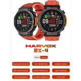 BGG Tech Harvox Watch Rx-4 Yeni Nesil Akıllı Saat Tam Dokunmatik Ekran & Uzun Pil Ömrü - Turuncu