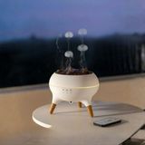 BGG Tech Jellyfish Tasarımlı Rgb Ledli Aromaterapi Aroma Difüzörü Hava Nemlendirici Buhar Makinesi - Beyaz