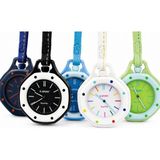 BGG Tech Vintage Tarz Askılı Cep Saati Şık Çanta Watch x Audemars Piguet Bioceramic Dekoratif Aksesuar - Açık Mavi