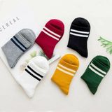Bgk Unisex Çemberli Kolej Desen Çorap 6'lı - 36 - 41