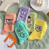 Bgk Unisex Desenli Kolej Çorap 5'li Extra Rahat - 36 - 41 - Renkli