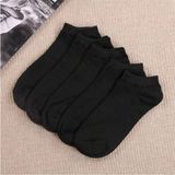Bgk Unisex Yazlık Patik Çorap 5 'li Extra Rahat Siyah - 36 - 41