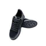 BGL Erkek Siyah Sneaker Spor Ayakkabı – TPU Kaymaz Taban Fileli Nefes Alabilen Günlük Rahat Tasarım
