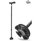 Bgm Akıllı Baston Siyah Yüksek Kalite Denge Bastonu Ergonomik Tasarım 1 Adet