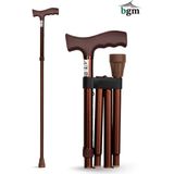 BGM Baston Katlanabilir Denge Bastonu Yüksek Kalite Ayarlanabilir Baston Asa - Bronz