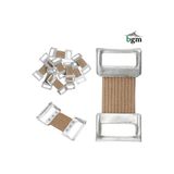 bgm Elastik Bandaj Yedek Kopça 10'lu Paket Yüksek Kalite Esneklik ve Dayanıklılık