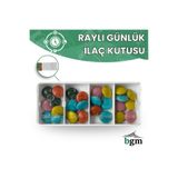 bgm İlaç Kutusu Günlük 4 Bölmeli Raylı