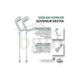 bgm Koltuk Değneği Ayarlanabilir Kanedyen Değnek 1 ÇİFT