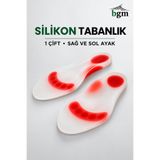 bgm Ortopedik Silikon Tabanlık Ark Takviyeli Silikon