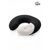bgm Ortopedik Visco Ucu Açık Ortopedik Oturma Simidi (Memory Foam) –Yıkanabilir Kılıf, Ortopedik Yastık
