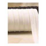 BGM TEKS Fermiks 20 Metre ( Tip3 ) Beyaz Ince Diş Fermuar Ve 40 Adet Beyaz Başlık
