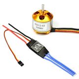 BGNing 2212 2200 kv Fırçasız Motor Outrunner W/Mount 6t + 30a ESC Kontrol Drone Rc Quadcopter Multi Copter UFO için