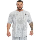 BGSM Oversize Teknik Kamulfaj Rag Top T-Shirt Bgsm 3368 - 2XL - Off White