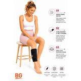 bgvibe Alt Baldırlık Sporcu Alt Bacak Korsesi Ayarlanabilir Dizlik Sporcu Korsesi Bacak Destekleyici Bandaj Voleybolcu Dizliği Fitness