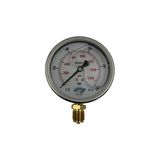 Bh Ø 100 - 0 - 1000 Bar 1/2 Gliserinli Alttan Çıkışlı Manometre