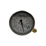 Bh Ø 100 - 0 - 2.5 Bar 1/2 Gliserinli Alttan Çıkışlı Manometre