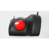 Bh L200 Cr 2006-2015 Arka Tampon Ucu Sag Reflektorlu/sıyah Putursuz/pla
