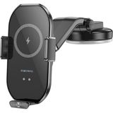 BH206 Araç Telefon Tutucu ve Kablosuz Şarj Cihazı | Qi Uyumlu | Hızlı Şarj 15W | Otomatik Açma-Kapama | Teleskopik Montaj ve Esnek Görüş Açısı BH206