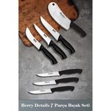 BHA Bıçakçı Hacı Ahmet BHA Berry Details Sürmene Et, Ekmek, Sebze, Mutfak, Kurban ve Çeyiz Bıçakları Seti - 0 - 249 ml