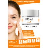 bhava cosmetics Krem Yaşlanma Ve Kırışıklık Karşıtı Krem Kolajen Ve Hyaluronik Asit 40 ml
