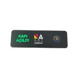 Bhbackhome Kişisel Logolu led Işıklı Kapı Zili Butonu