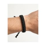 BHCL Unisex Paraşüt İpi Makrome Örgü Bileklik Ayarlanabilir Kayar Düğümlü Suya Dayanıklı Çift Bilekliği Outdoor