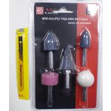 Bhd Tools Makroyapı 5 Parça Mini Kalıpçı Taşlama Seti Uç Vızvız Seti ve Dekupaj Ucu