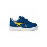 bhk desing sarı dinazor roar baskılı mavi erkek çocuk spor ayakkabı sneaker
