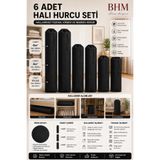 BHM 6 Adet Halı Hurcu Seti Büzgülü Halı Saklama Çantası Toz ve Neme Karşı Koruyucu