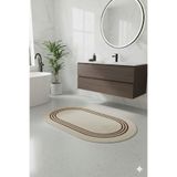 BHR Creative Jüt Çember Detay ,Hasır, Kapı Önü Paspası ,Banyo Paspası ,Paspas,Yolluk,Koridor,Kilim