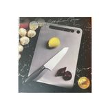 BHR TEMİZLİK BHR TEM-Paslanmaz Çelik Kesim Panosu 304 Kalite 24x34 cm
