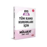 Bi bigelio Data 2026 GYS Tüm Kamu Kurumları için Mülakat Soru Cevap Görevde Yükselme Data Yayınları