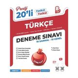 Bi Bigelio Nartest 8. Sınıf Prestij Türkçe 20 Deneme Sınavı Nartest Yayınlar
