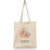 Bi' Dünya Haber Dara Antik Kenti - Mardin Türkiye Serisi Tote Bag Baskılı Bez Çanta - Çok Renkli