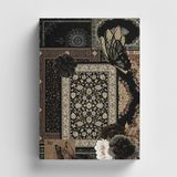 Bi' Dünya Haber Etnik Kolaj Serisi 6 Şeb-I Yelda Bullet Journal A5 Noktalı Defter - Mango