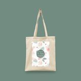 Bi' Dünya Haber Hanım Şahsiyetler Serisi 4 - Hz. Zeynep Islami Seri Tote Bag Baskılı Bez Çanta - Çok Renkli - Beyaz