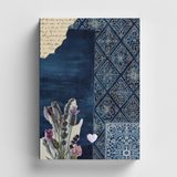 Bi' Dünya Haber Vintage Serisi 13 Yadigar Bullet Journal A5 Noktalı Defter - Garnet Kırmızısı