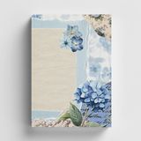 Bi' Dünya Haber Vintage Serisi 14 Sükûnetin Dokusu Bullet Journal A5 Noktalı Defter - Gentian