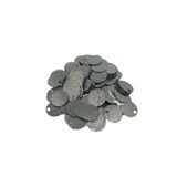 Bi hızlı 20 mm Süsleme Pulu, Elbise Pulu, Çanta Pulu, Payet Pul (110 Adet 20 Gram) Desenli Gümüş