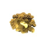 Bi hızlı 20 mm Süsleme Pulu, Elbise Pulu, Çanta Pulu, Payet Pul (110 Adet 20 Gram) Gold Altın Renk