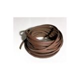 Bi hızlı 4mm Süet Deri ip 3 Metre (Kahverengi)