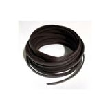 Bi hızlı 4mm Süet Deri ip 3 Metre (Koyu Kahverengi)