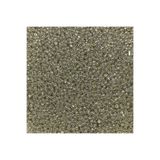 Bi hızlı 8/0 Cam Kum Boncuk, Takı Yapım Boncuğu, 3 mm, 40 gram Kaplama Gümüş