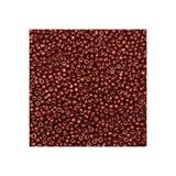 Bi hızlı 8/0 Cam Kum Boncuk, Takı Yapım Boncuğu, 3 mm, 40 gram Metalik Rose
