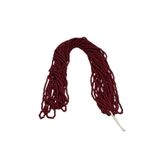 Bi hızlı Cam Kum Boncuk 11/0 Dizili Çek Boncuğu, Cezaevi Boncuğu, 2 mm Bordo