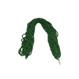 Bi hızlı Cam Kum Boncuk 11/0 Dizili Çek Boncuğu, Cezaevi Boncuğu, 2 mm Koyu Yeşil